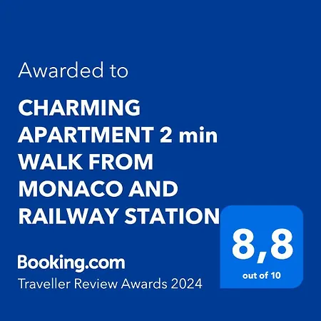 Apartment Charming 2 Min Walk From Monaco And Railway Station Beausoleil